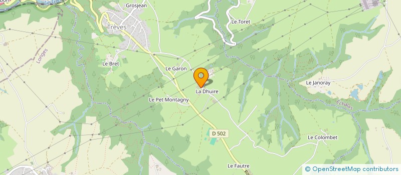 localisation de l'entreprise MONSIEUR MICKAEL JURY  TREVES