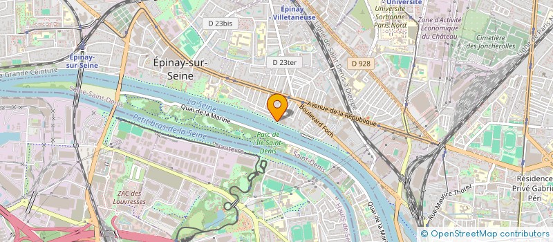 localisation de l'entreprise MONSIEUR MICKAEL KAMATCHY  SANNOIS