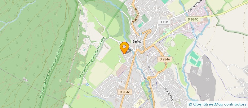 localisation de l'entreprise MONSIEUR MICKAEL KARADEMIR  GEX