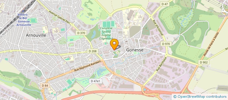 localisation de l'entreprise MONSIEUR MICKAEL KARATAY  GONESSE