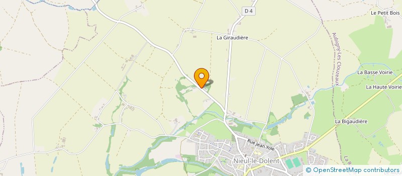 localisation de l'entreprise MONSIEUR MICKAEL KARM  NIEUL-LE-DOLENT