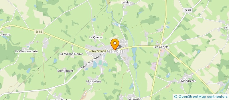 localisation de l'entreprise MONSIEUR MICKAEL KARTNER  AZERABLES