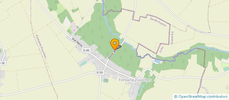 localisation de l'entreprise MONSIEUR MICKAEL KESSLER à FONTAINE-FOURCHES