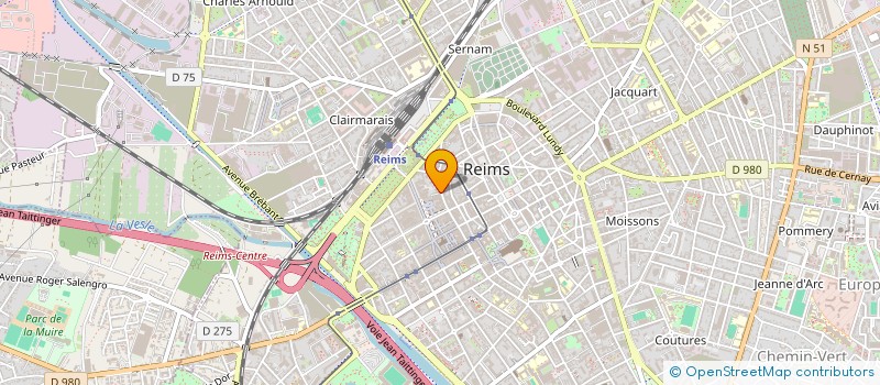localisation de l'entreprise MONSIEUR MICKAEL KHODJA à REIMS