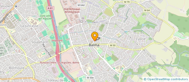 localisation de l'entreprise MONSIEUR MICKAEL KOFMAN à BALMA