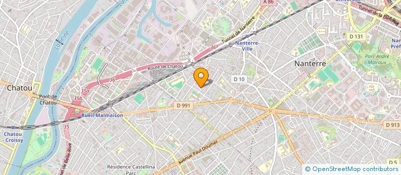 localisation de l'entreprise MONSIEUR MICKAEL KREMER  NANTERRE