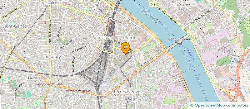 localisation de l'entreprise MONSIEUR MICKAEL KRITICOS  BORDEAUX