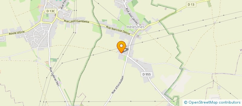 localisation de l'entreprise MONSIEUR MICKAEL KUBICZEK  HELESMES