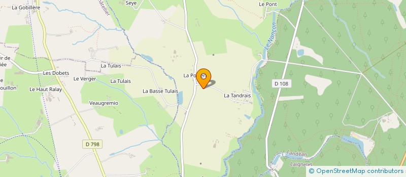 localisation de l'entreprise MONSIEUR MICKAEL LABBE  PARIGNE