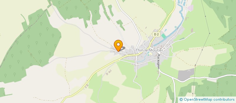 localisation de l'entreprise MONSIEUR MICKAEL LABDANT  THIN-LE-MOUTIER