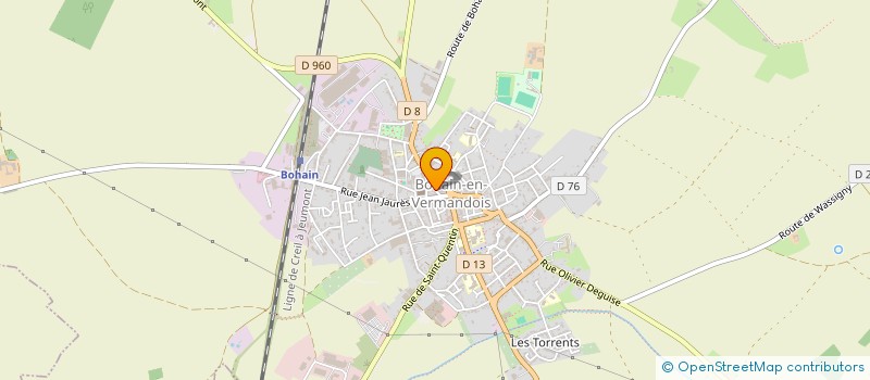 localisation de l'entreprise MONSIEUR MICKAEL LABOUE à BOHAIN-EN-VERMANDOIS