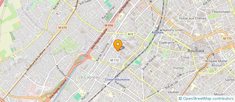 localisation de l'entreprise MONSIEUR MICKAEL LAHOUEL à CROIX