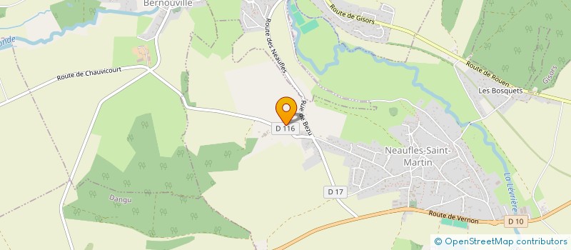 localisation de l'entreprise MONSIEUR MICKAEL LAIDIER  NEAUFLES-SAINT-MARTIN