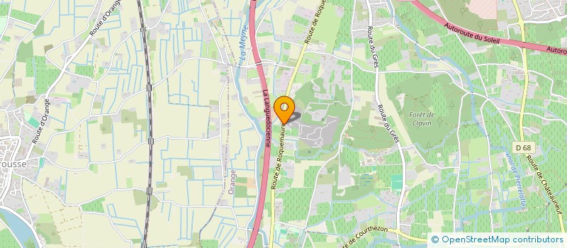 localisation de l'entreprise MONSIEUR MICKAEL LAMARCHE à ORANGE