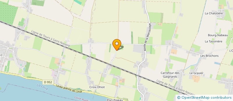 localisation de l'entreprise MONSIEUR MICKAEL LAMBERT  LOIRE-AUTHION