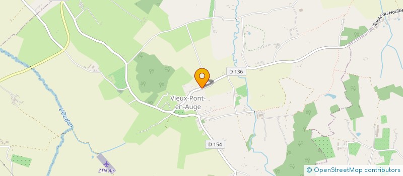 localisation de l'entreprise MONSIEUR MICKAEL LAMBERT  MEZIDON VALLEE D'AUGE