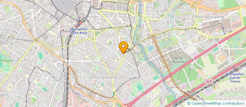 localisation de l'entreprise MONSIEUR MICKAEL LAMONT  MONTPELLIER