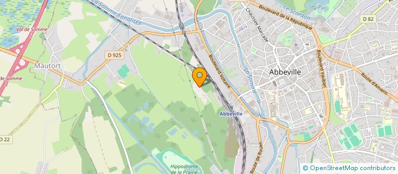 localisation de l'entreprise MONSIEUR MICKAEL LAMY  ABBEVILLE