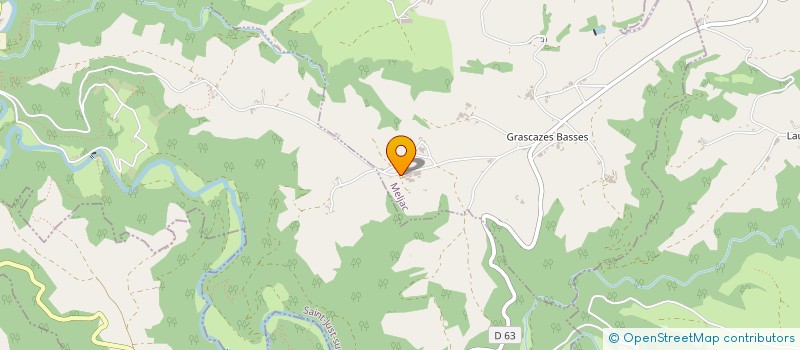 localisation de l'entreprise MONSIEUR MICKAEL LANDEZ  COMPS-LA-GRAND-VILLE