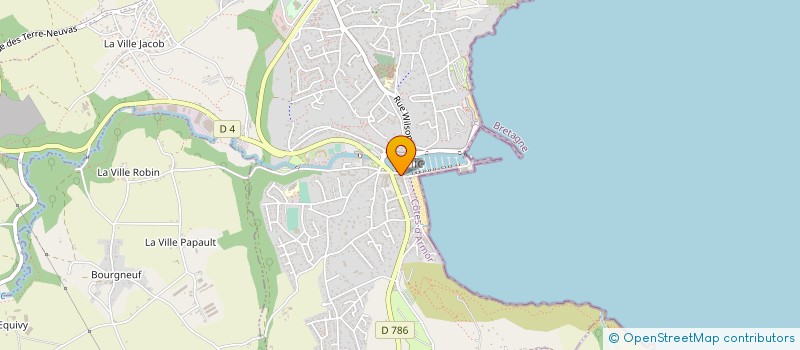 localisation de l'entreprise MONSIEUR MICKAEL LANDIE  BINIC-ETABLES-SUR-MER