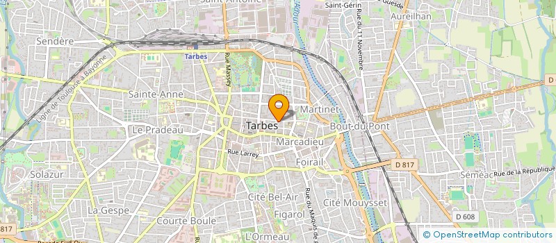 localisation de l'entreprise MONSIEUR MICKAEL LANDO  TARBES