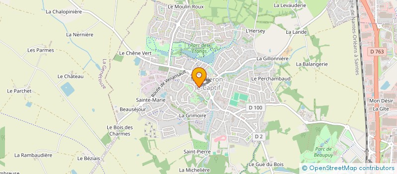 localisation de l'entreprise MONSIEUR MICKAEL LANDRIEAU à MOUILLERON-LE-CAPTIF