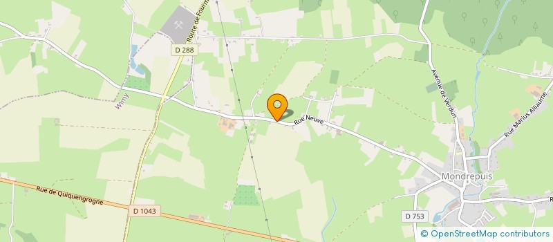 localisation de l'entreprise MONSIEUR MICKAEL LANDROIT  MONDREPUIS