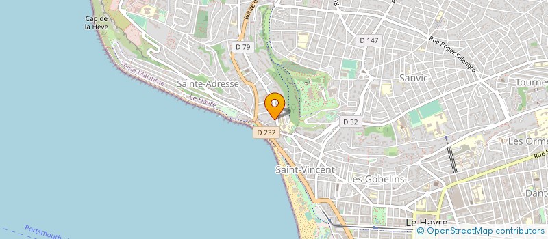 localisation de l'entreprise MONSIEUR MICKAEL LANGE à SAINTE-ADRESSE