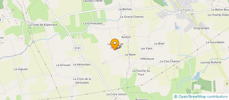 localisation de l'entreprise MONSIEUR MICKAEL LAPERCHE  VAL D'ANAST