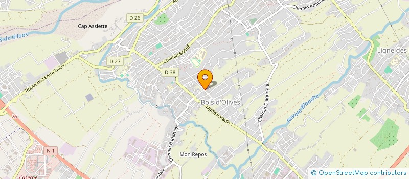 localisation de l'entreprise MONSIEUR MICKAEL LATTERADE  SAINT-PIERRE