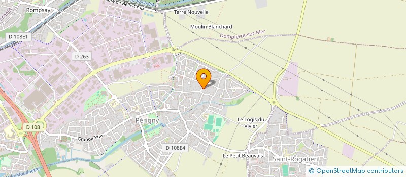 localisation de l'entreprise MONSIEUR MICKAEL LAUNAY  PERIGNY