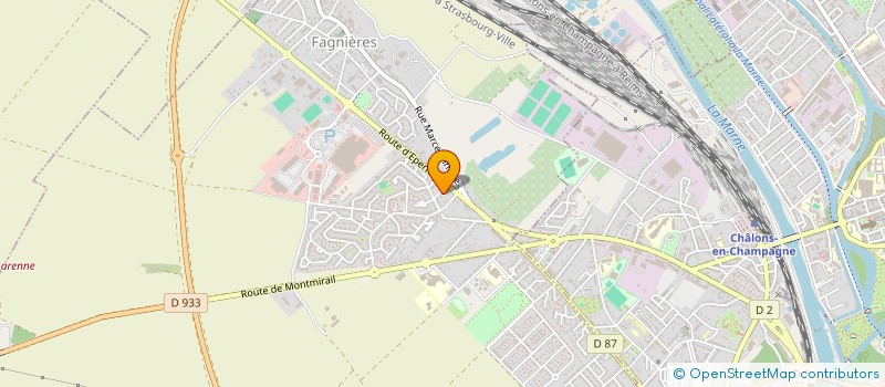 localisation de l'entreprise MONSIEUR MICKAEL LAURENT  FAGNIERES