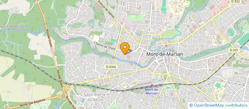 localisation de l'entreprise MONSIEUR MICKAEL LE CALLONEC  MONT-DE-MARSAN