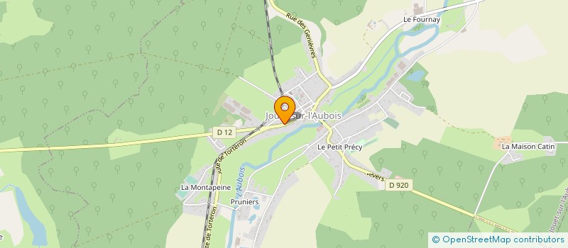 localisation de l'entreprise MONSIEUR MICKAEL LE GALL  COURS-LES-BARRES