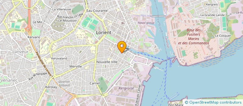 localisation de l'entreprise MONSIEUR MICKAEL LE GOFF  LORIENT