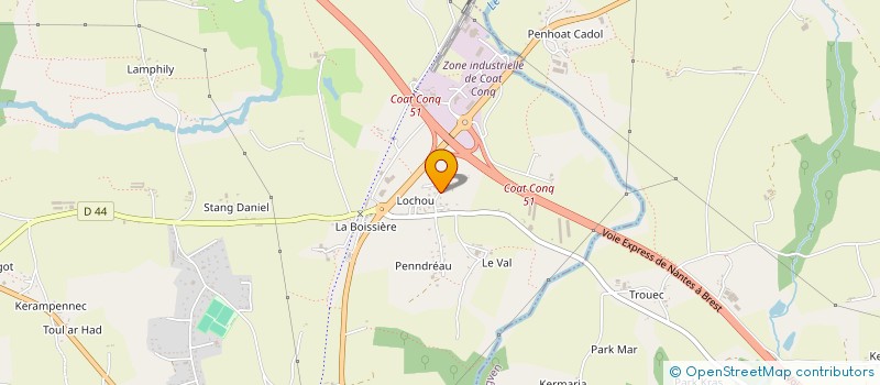 localisation de l'entreprise MONSIEUR MICKAEL LE LAY-STEIN à CONCARNEAU