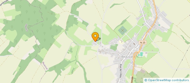 localisation de l'entreprise MONSIEUR MICKAEL LE MOAL  BEAUVAL