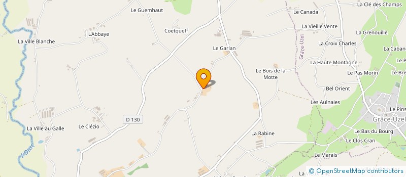 localisation de l'entreprise MONSIEUR MICKAEL LE MOING  SAINT-THELO