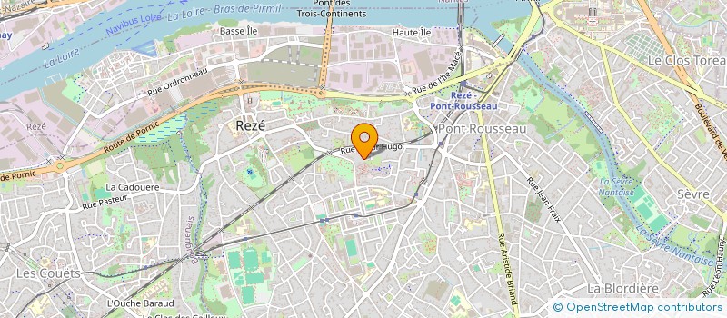 localisation de l'entreprise MONSIEUR MICKAEL LE NORMAND  REZE