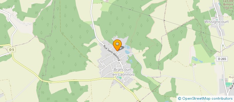 localisation de l'entreprise MONSIEUR MICKAEL LE TALLEC  BRANCOURT-EN-LAONNOIS