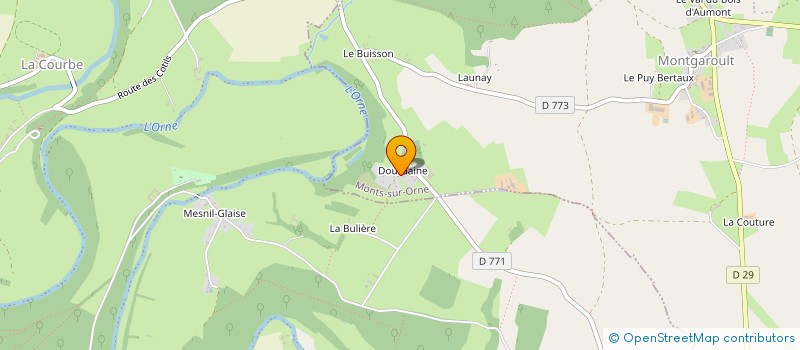 localisation de l'entreprise MONSIEUR MICKAEL LEBAS à MONTS-SUR-ORNE