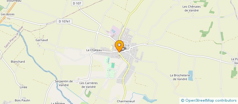 localisation de l'entreprise MONSIEUR MICKAEL LECHAT  VOUHE