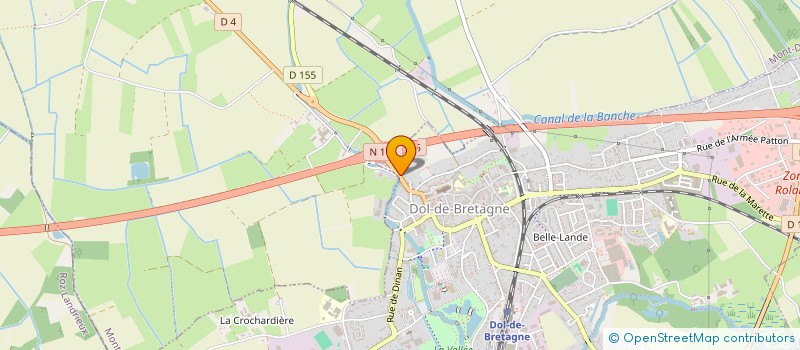 localisation de l'entreprise MONSIEUR MICKAEL LECOINTRE  SAINT-BROLADRE