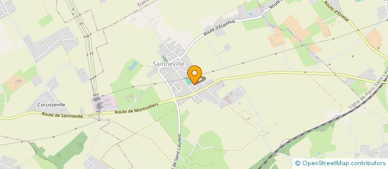 localisation de l'entreprise MONSIEUR MICKAEL LECOINTRE à SAINNEVILLE
