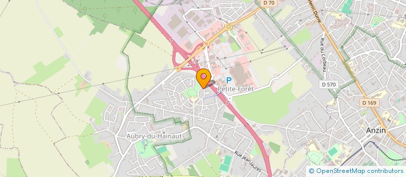 localisation de l'entreprise MONSIEUR MICKAEL LECOMPTE  PETITE-FORET