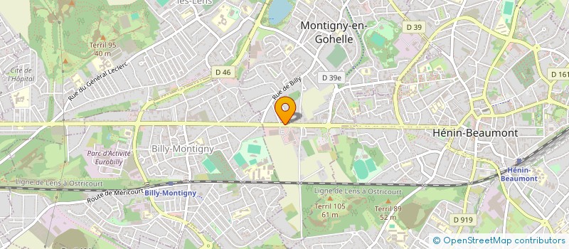 localisation de l'entreprise MONSIEUR MICKAEL LECOMTE  MONTIGNY-EN-GOHELLE