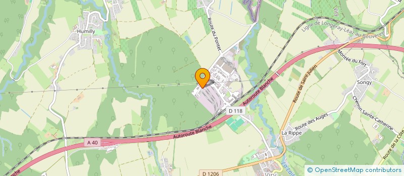 localisation de l'entreprise MONSIEUR MICKAEL LECONTE  VIRY