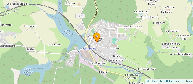 localisation de l'entreprise MONSIEUR MICKAEL LECOURT  SAINT-OUEN-DES-TOITS