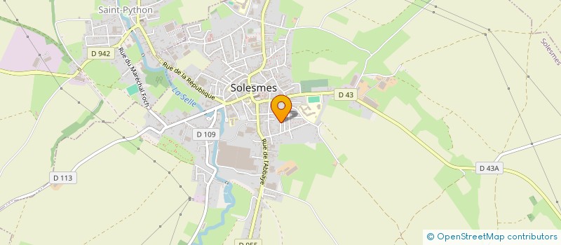 localisation de l'entreprise MONSIEUR MICKAEL LECUYER  SAINT-PYTHON