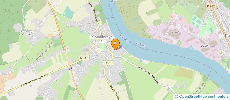 localisation de l'entreprise MONSIEUR MICKAEL LEFORT  ARELAUNE-EN-SEINE